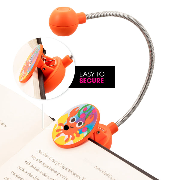 LED Disc Book and Reading Light by French Bull - Crab