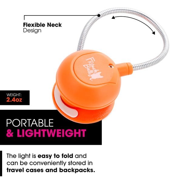 LED Disc Book and Reading Light by French Bull - Crab