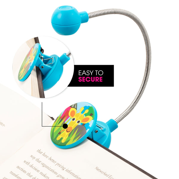 LED Disc Book and Reading Light by French Bull - Giraffe