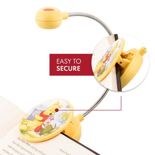 Disney Disc LED Reading Light - Winnie the Pooh & Piglet