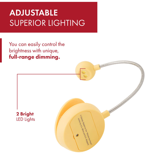 Disney Disc LED Reading Light - Winnie the Pooh & Piglet