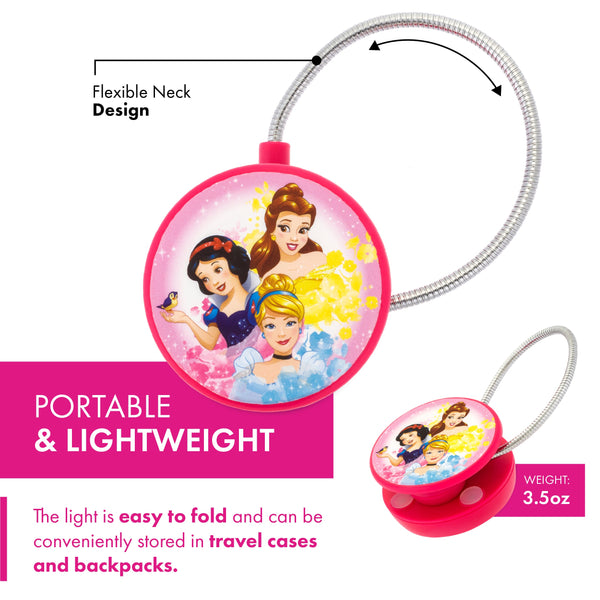 Disney Disc LED Reading Light - Forever Princess