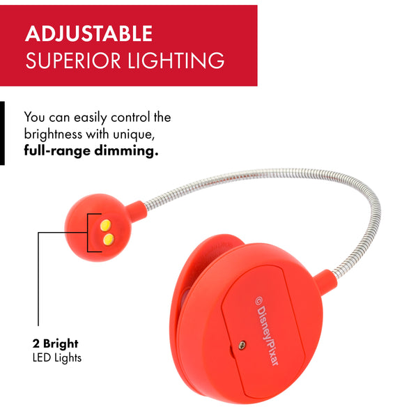 Disney Disc LED Reading Light - Lightning McQueen