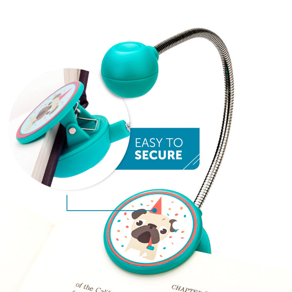 Disc LED Reading Light by WITHit - Party Dog