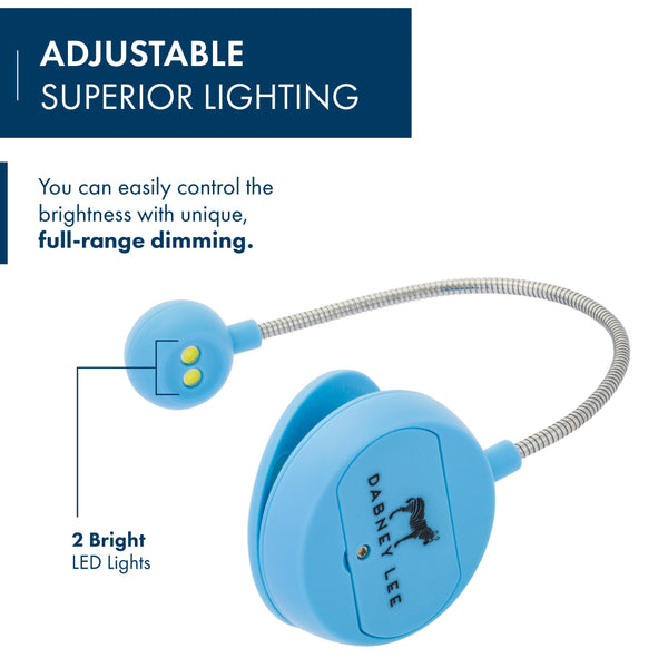 Dabney Lee LED Book and Reading Light - Rainbow