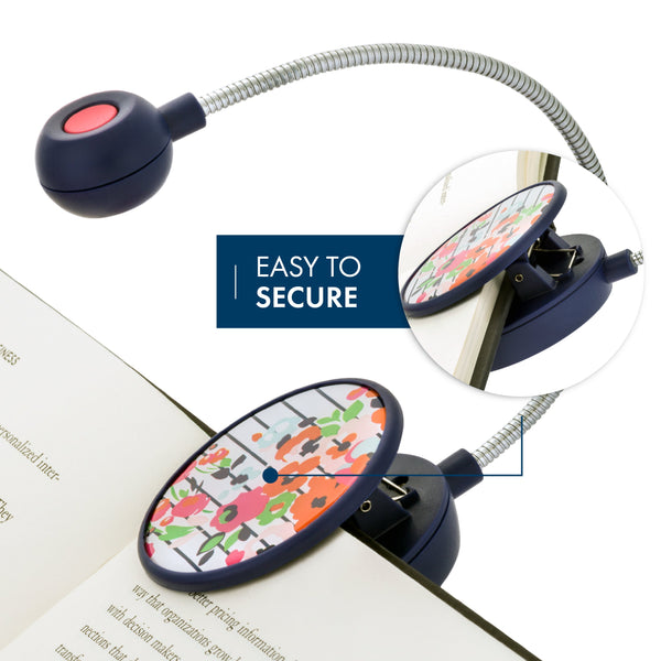 Dabney Lee LED Book and Reading Light - Summer Bloom