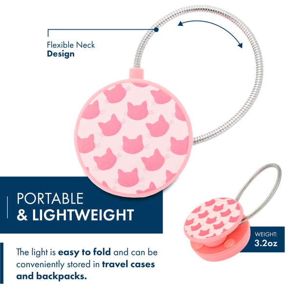 Dabney Lee LED Book and Reading Light - Meow