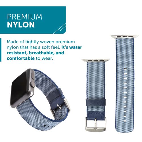 WITHit Nylon Band for 42/44/45mm Apple Watch - Blue