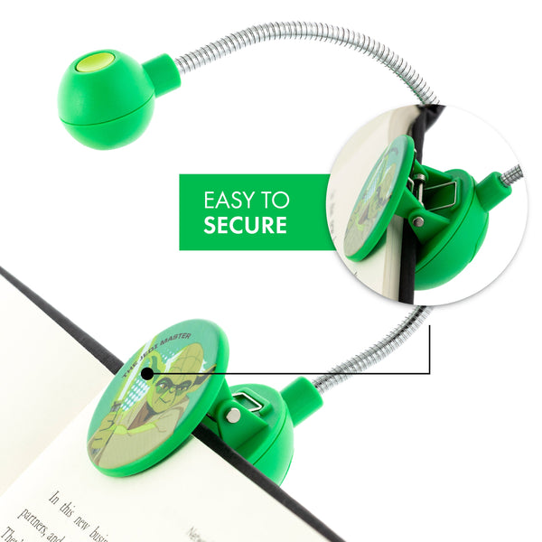 Star Wars Disc LED Reading Light by WITHit - The Jedi Master Galaxy of Adventures - Yoda LED Reading Light