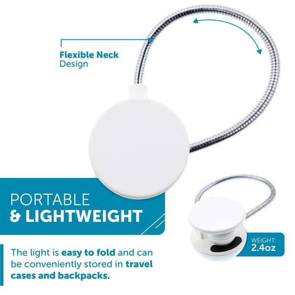 Disc Reading Light by WITHit - White