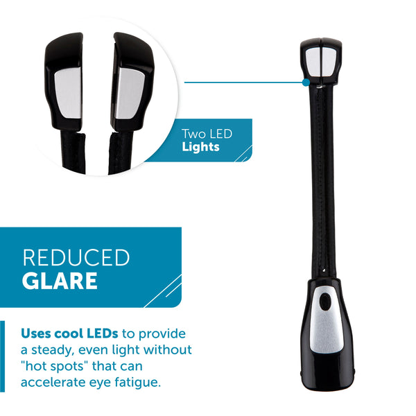 Duo Reading Light by WITHit- Black