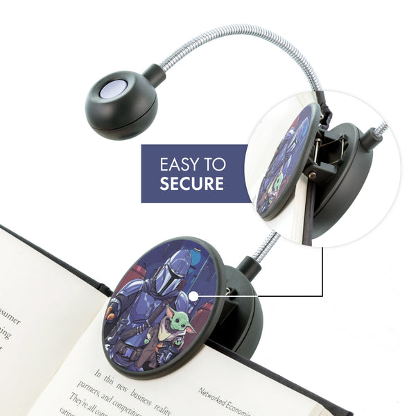Star Wars Disc LED Reading Light by WITHit - Mandalorian