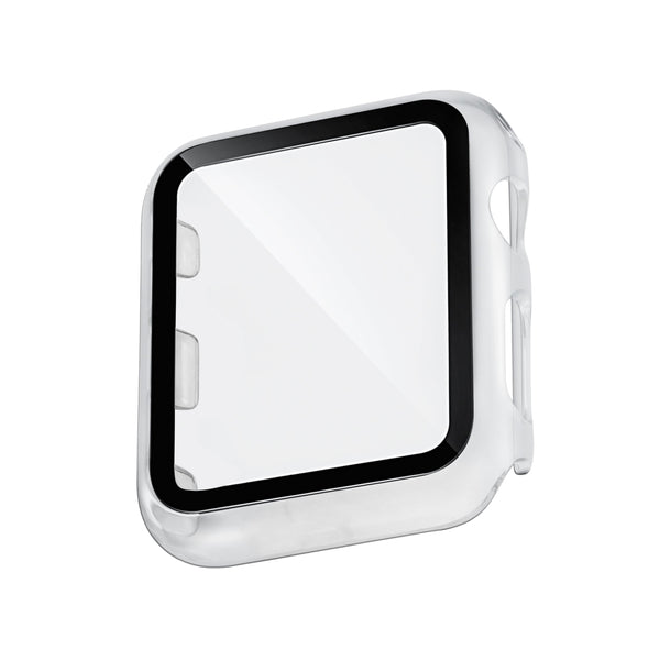 WITHit Protective Glass Cover with Integrated Clear Bumper for the 38mm Apple Watch