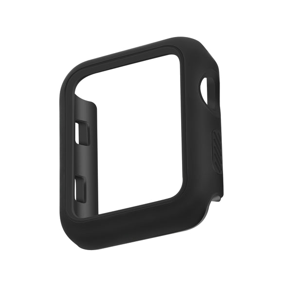WITHit Protective Glass Cover with Integrated Black Bumper for the 42mm Apple Watch