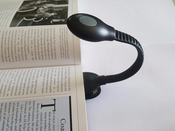 WITHit Charge Light, Black Reading Light