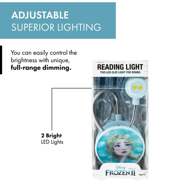 Disney Frozen 2 Disc LED Reading Light - Elsa 3D