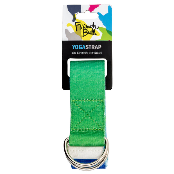 French Bull Yoga and Stretching Strap - Blue Ombre