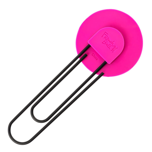 French Bull Silicone Paper Clip Bookmark - Raj