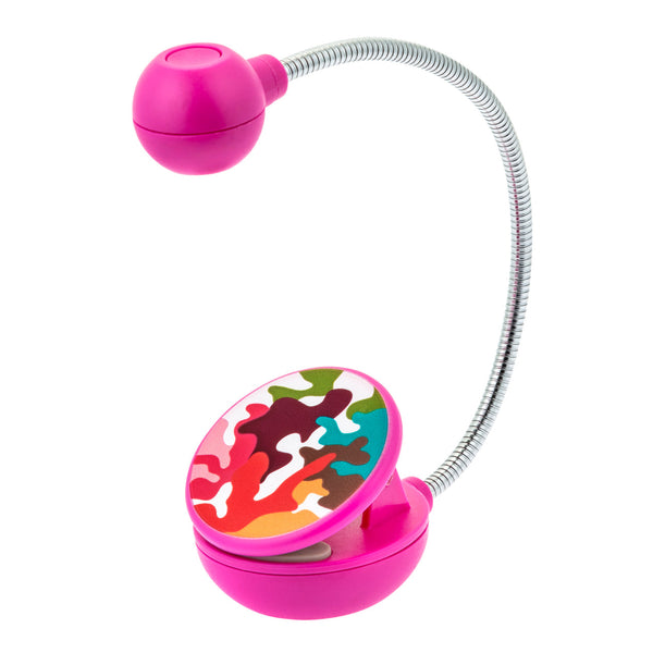 LED Disc Book and Reading Light by French Bull - Pink Glamo