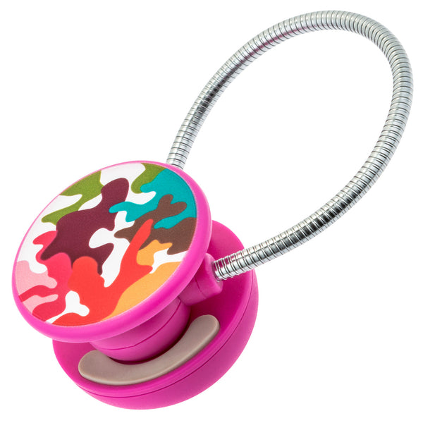 LED Disc Book and Reading Light by French Bull - Pink Glamo