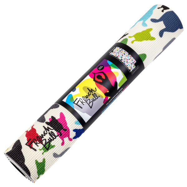French Bull 5MM Premium Yoga and Fitness Mat - Happy Terrazzo