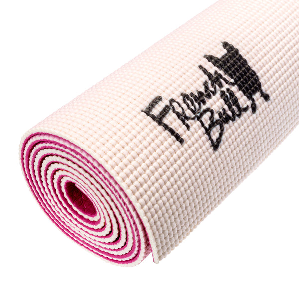 French Bull 5MM Premium Yoga and Fitness Mat - Pink Ombre