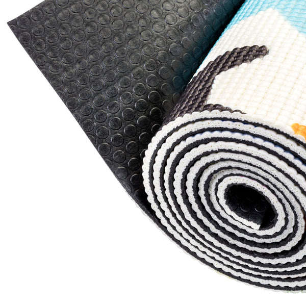 French Bull 5MM Premium Yoga and Fitness Mat - Happy Terrazzo