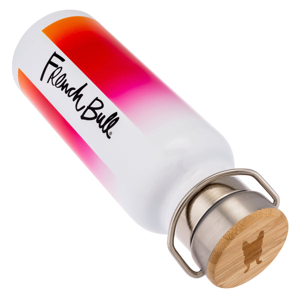 French Bull Stainless Steel Insulated Water Bottle - Pink Ombre