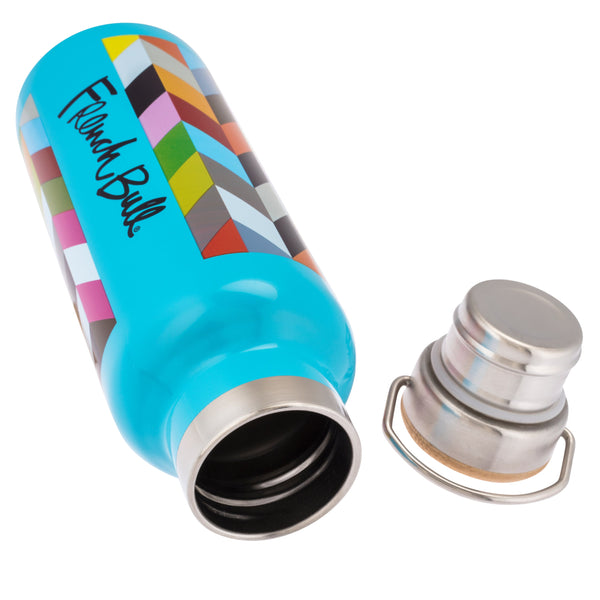 French Bull Stainless Steel Insulated Water Bottle - Condensed Ziggy