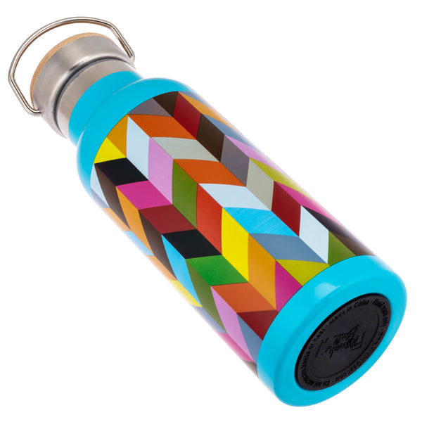 French Bull Stainless Steel Insulated Water Bottle - Condensed Ziggy