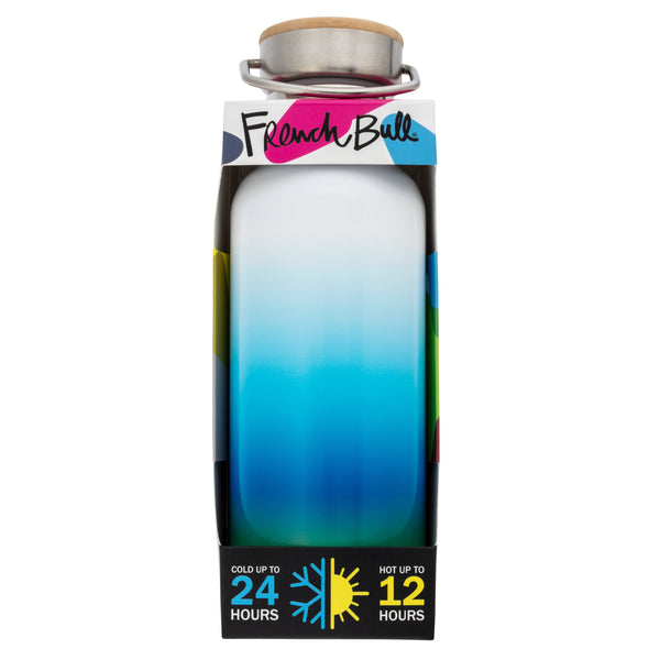 French Bull Stainless Steel Insulated Water Bottle - Blue Ombre