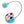 LED Disc Book and Reading Light by French Bull - Multi Dots