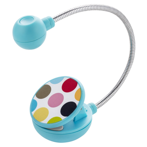 LED Disc Book and Reading Light by French Bull - Multi Dots