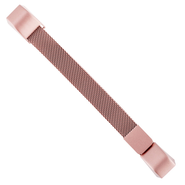 Designer Mesh Band for Fitbit Alta & Alta HR by WITHit in Rose Gold