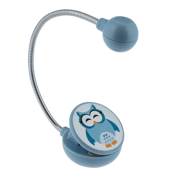 Disc LED Reading Light by WITHit - Sleepy Owl