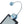 Disc LED Reading Light by WITHit - Sleepy Owl