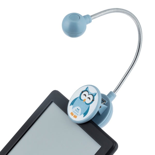 Disc LED Reading Light by WITHit - Sleepy Owl