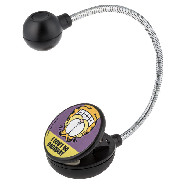 Garfield "I Don't Do Ordinary" LED Book and Reading Light - Black