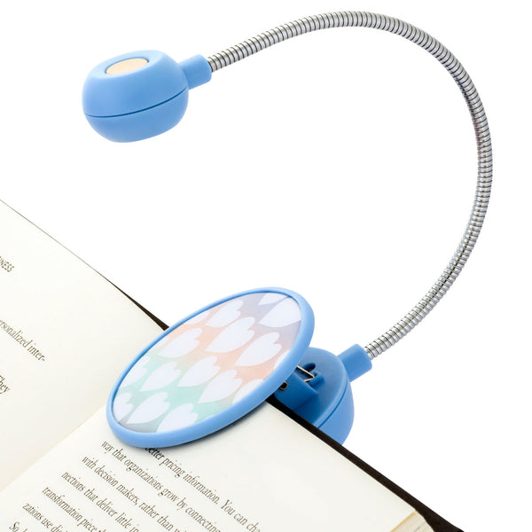 Dabney Lee LED Book and Reading Light - Ombre Heart