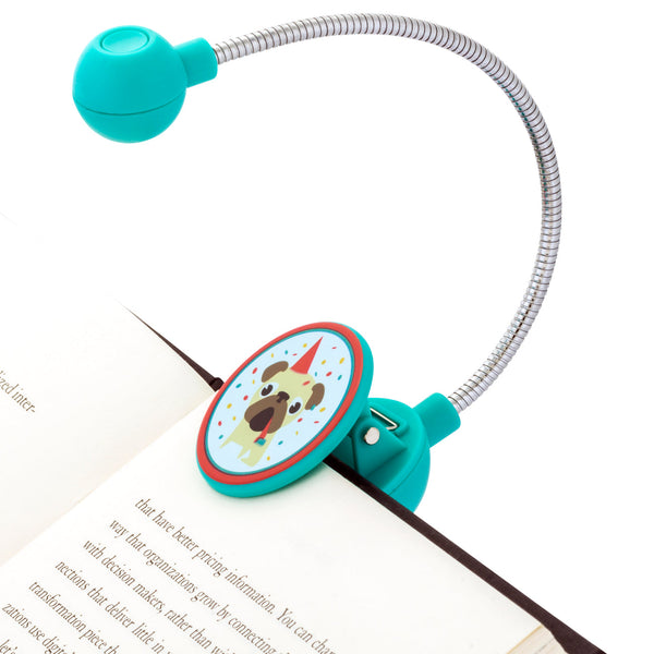 Disc LED Reading Light by WITHit - Party Dog