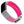 Designer Silicone Band for Fitbit Charge 3 & Charge 4 by WITHit in Gray/Pink Sport