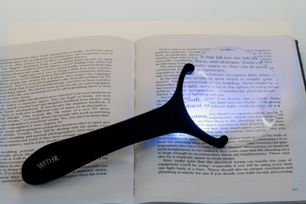 WITHit Task Lighted Magnifier - Black