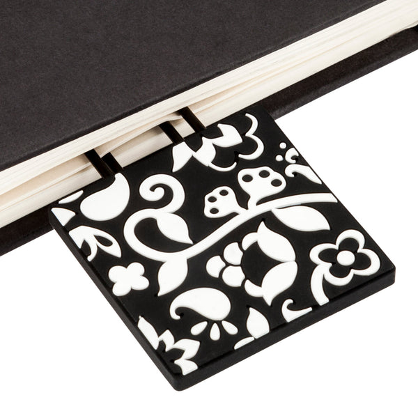 French Bull Silicone Paper Clip Bookmark - Vine
