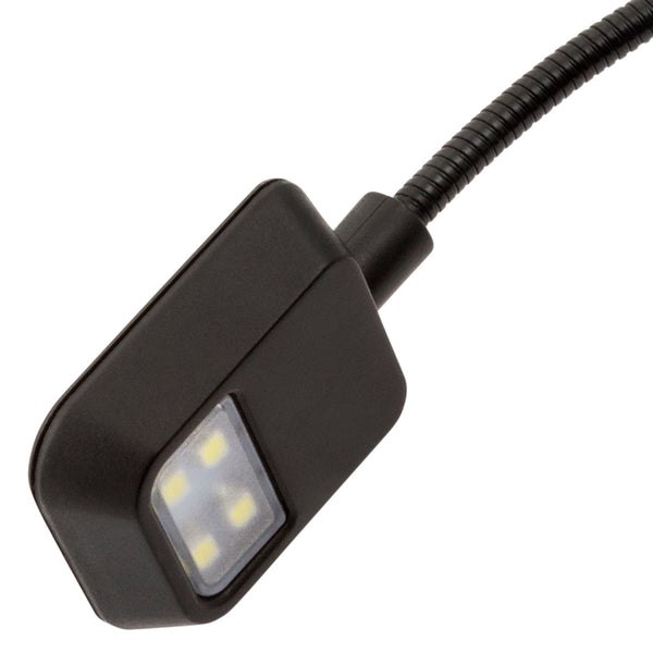 Quad 4 LED Reading Light by WITHit - Black