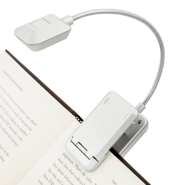 Quad 4 LED Reading Light by WITHit - Silver