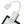 Quad 4 LED Reading Light by WITHit - Silver