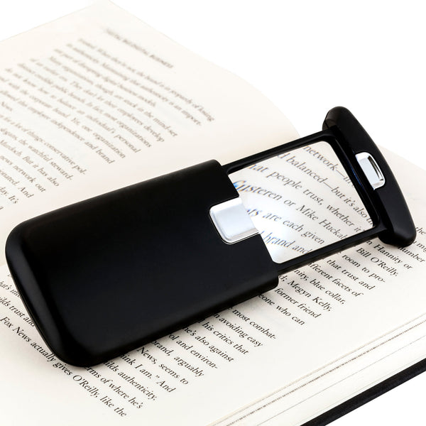 WITHit Pocket Lighted Magnifier - Black