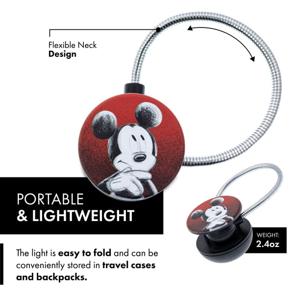Disney Disc LED Reading Light - Mickey Sketch