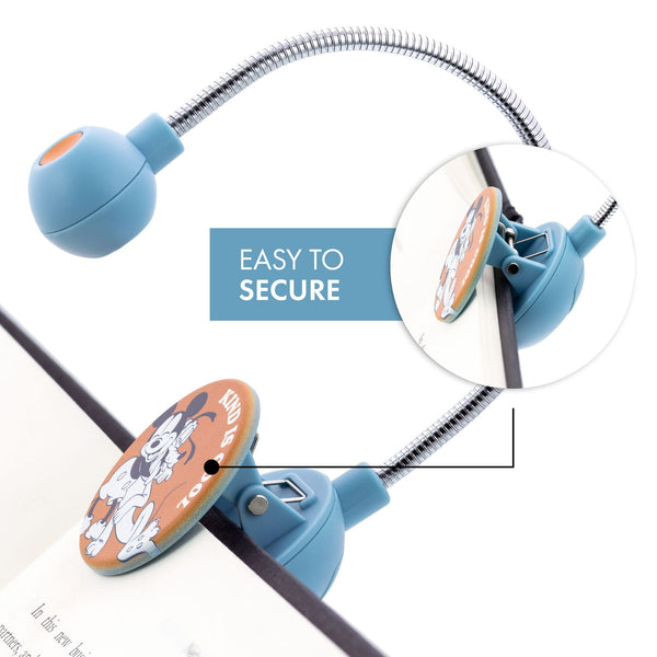 Disney Disc LED Reading Light - Mickey & Pluto