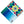 French Bull Microfiber Sport Towels - 2 Pack -  Blue Ombre & Suzani Turq